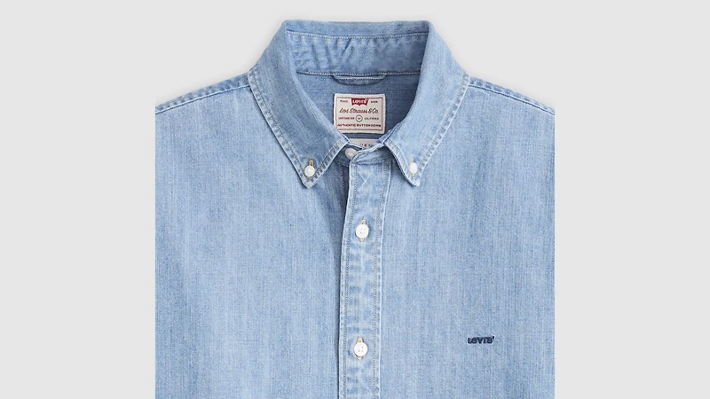 Short Sleeve Authentic Button-Down Shirt