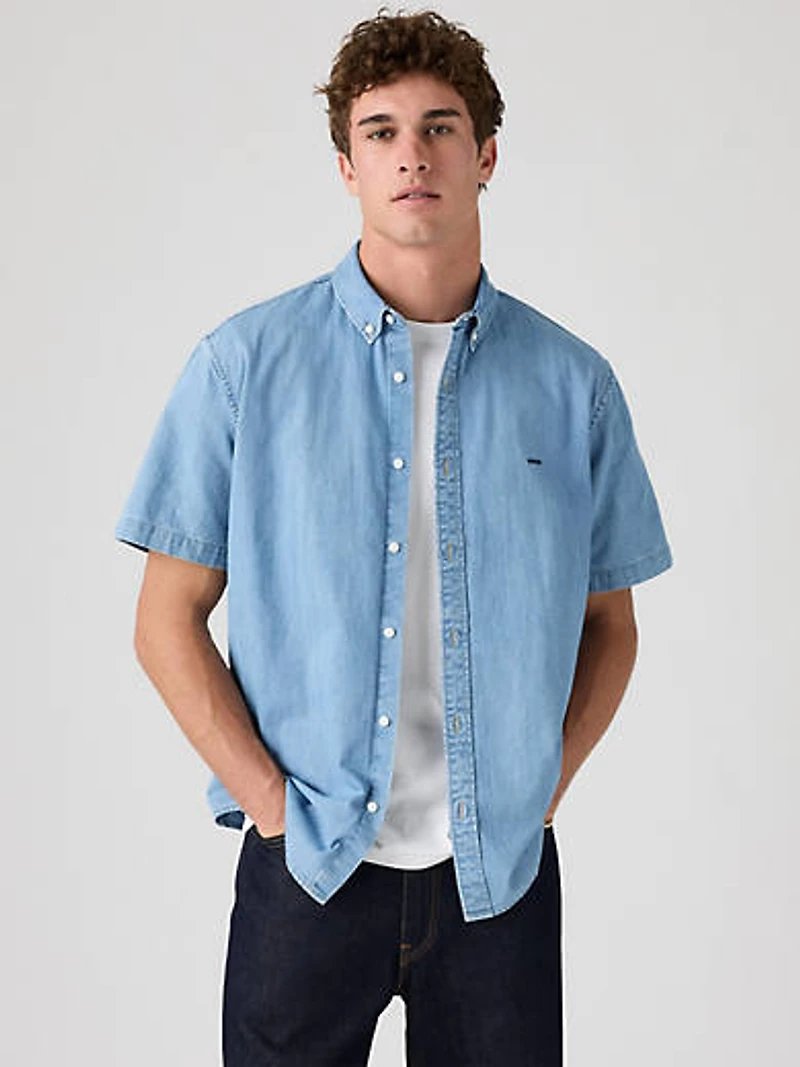 Short Sleeve Authentic Button-Down Shirt