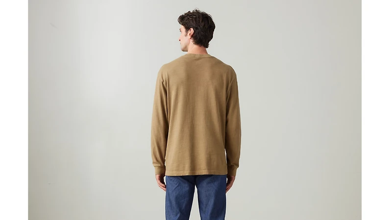 Long Sleeve Authentic Pocket T-Shirt