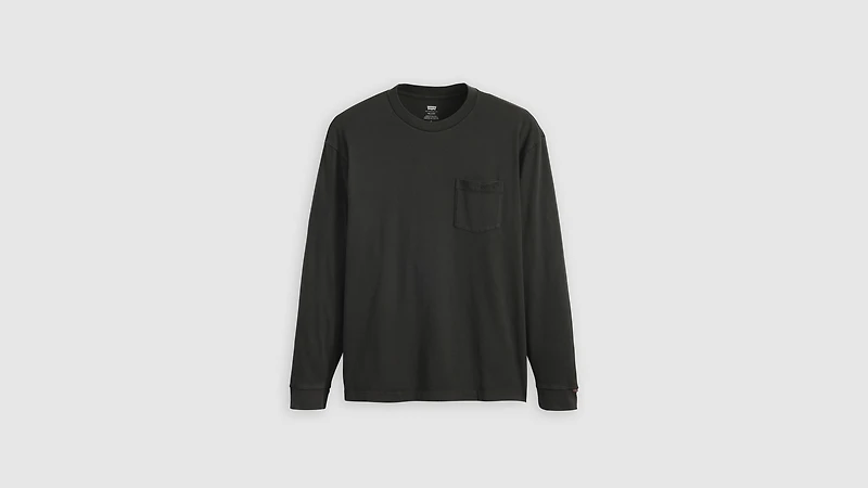 Long Sleeve Authentic Pocket T-Shirt