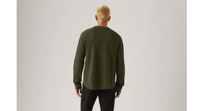Long-Sleeve Relaxed Thermal Shirt
