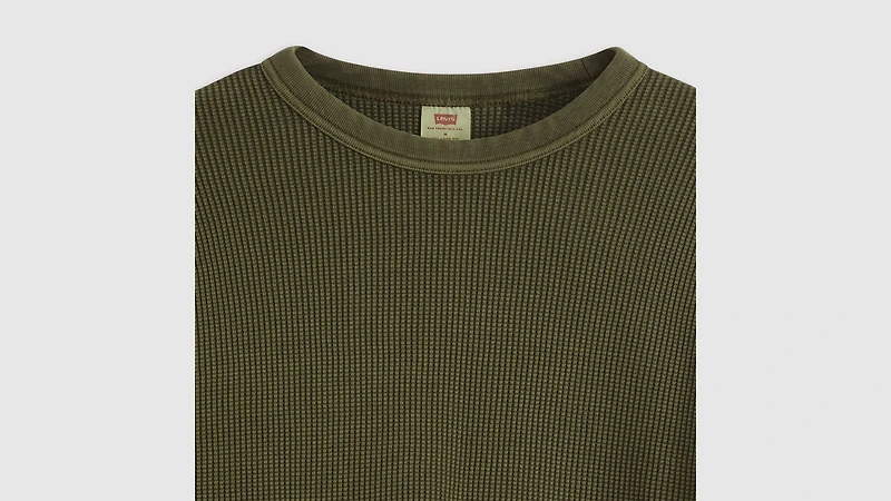 Long-Sleeve Relaxed Thermal Shirt