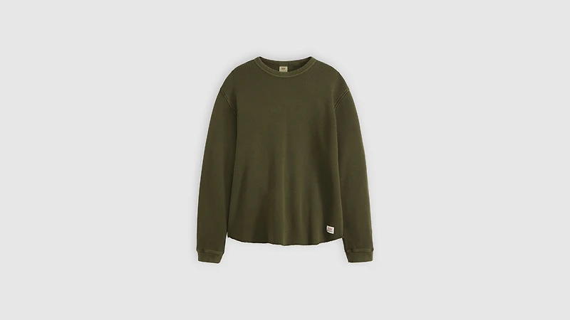 Long-Sleeve Relaxed Thermal Shirt