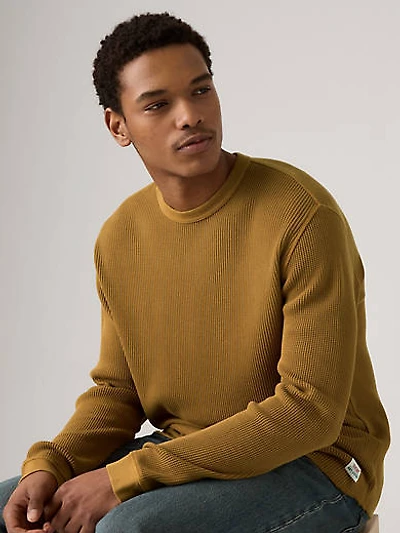 Long-Sleeve Relaxed Thermal Shirt