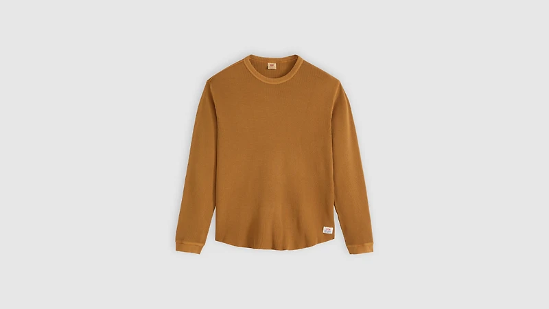 Long-Sleeve Relaxed Thermal Shirt