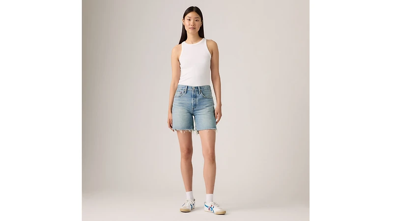 501® Original Fit Mid-Thigh Lightweight Women's Shorts