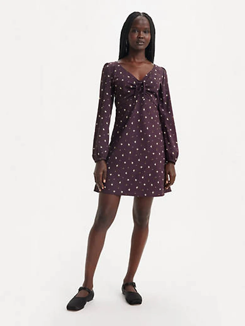 Delray Long Sleeve Mini Dress