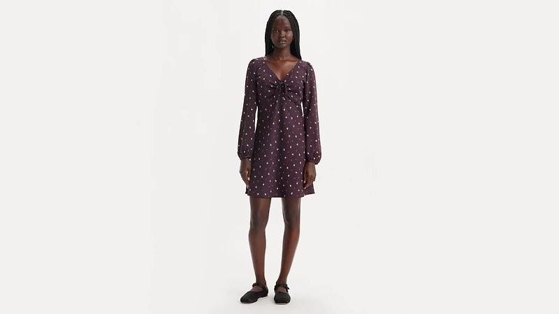 Delray Long Sleeve Mini Dress