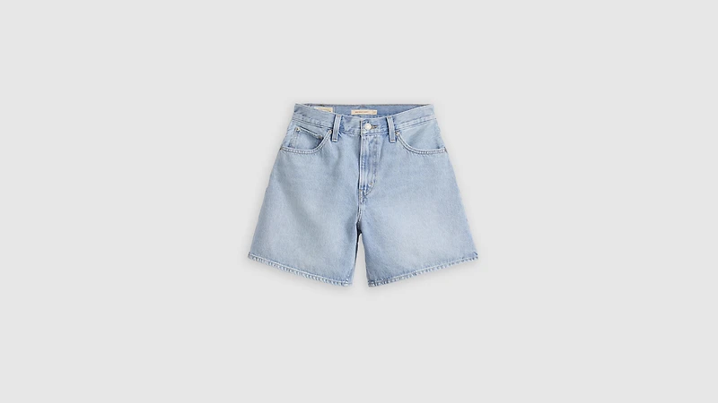 High Rise Baggy Women's Shorts