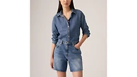 High Rise Baggy Women's Shorts