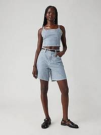 High Rise Baggy Women's Shorts