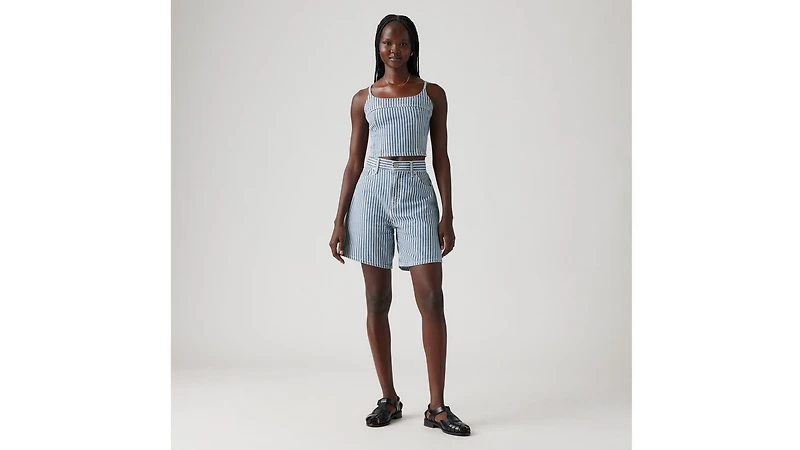High Rise Baggy Women's Shorts