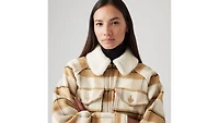 Shrunken '90s Flannel Jacket