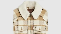 Shrunken '90s Flannel Jacket