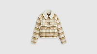 Shrunken '90s Flannel Jacket