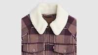 Shrunken '90s Flannel Jacket