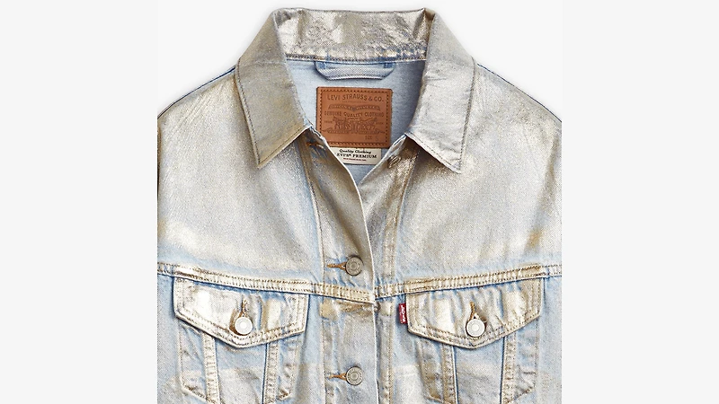 Shrunken '90s Trucker Jacket