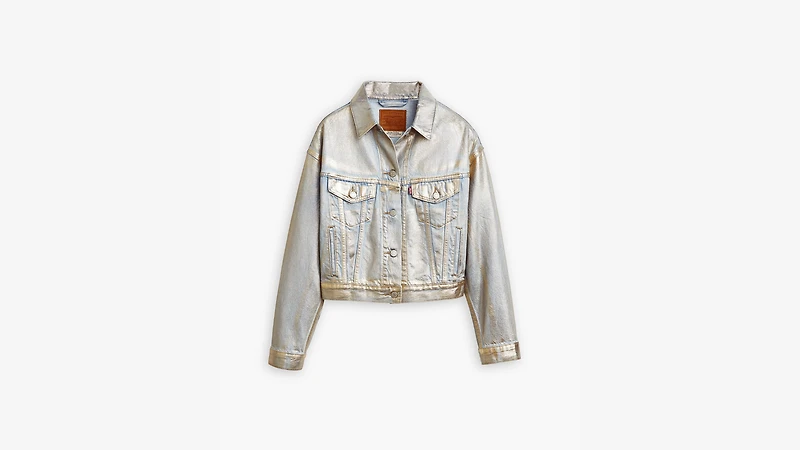 Shrunken '90s Trucker Jacket