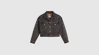 Shrunken '90s Trucker Jacket