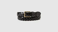 Leather Braid Belt