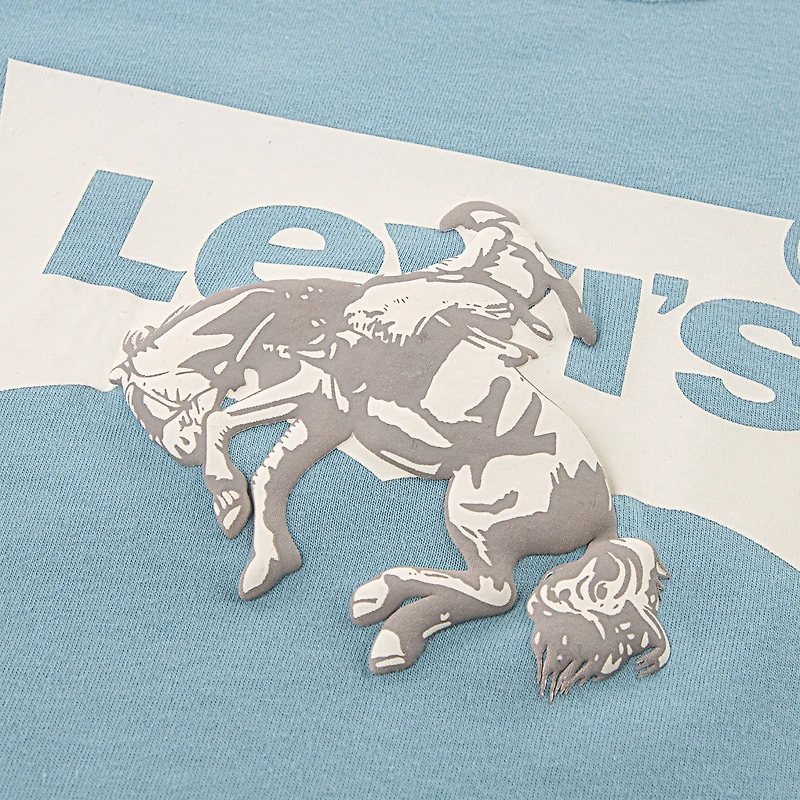 Bucking Batwing Tee Big Boys S-XL