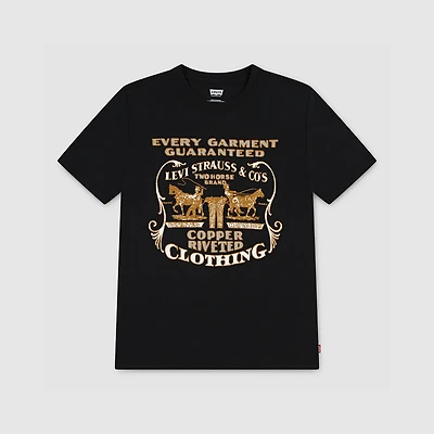 Two Horse Pull Tee Big Boys S-XL