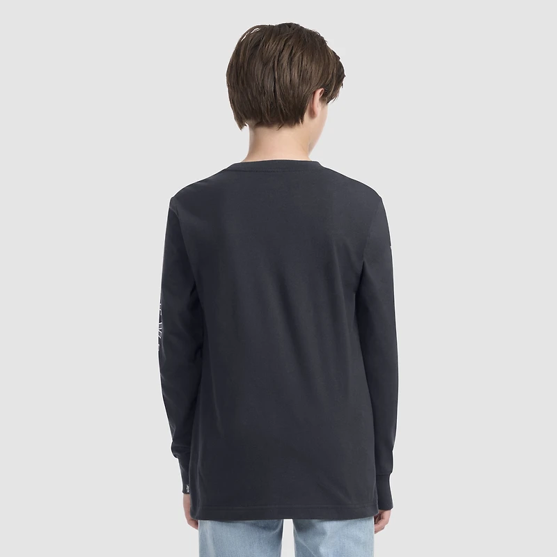 Racing Stripes Ls Tee Big Boys S-XL