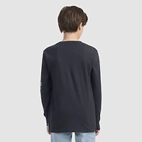 Racing Stripes Ls Tee Big Boys S-XL