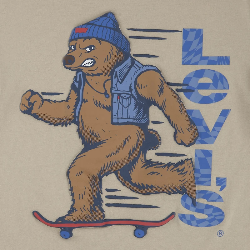 Bear On The Move Tee Big Boys S-XL