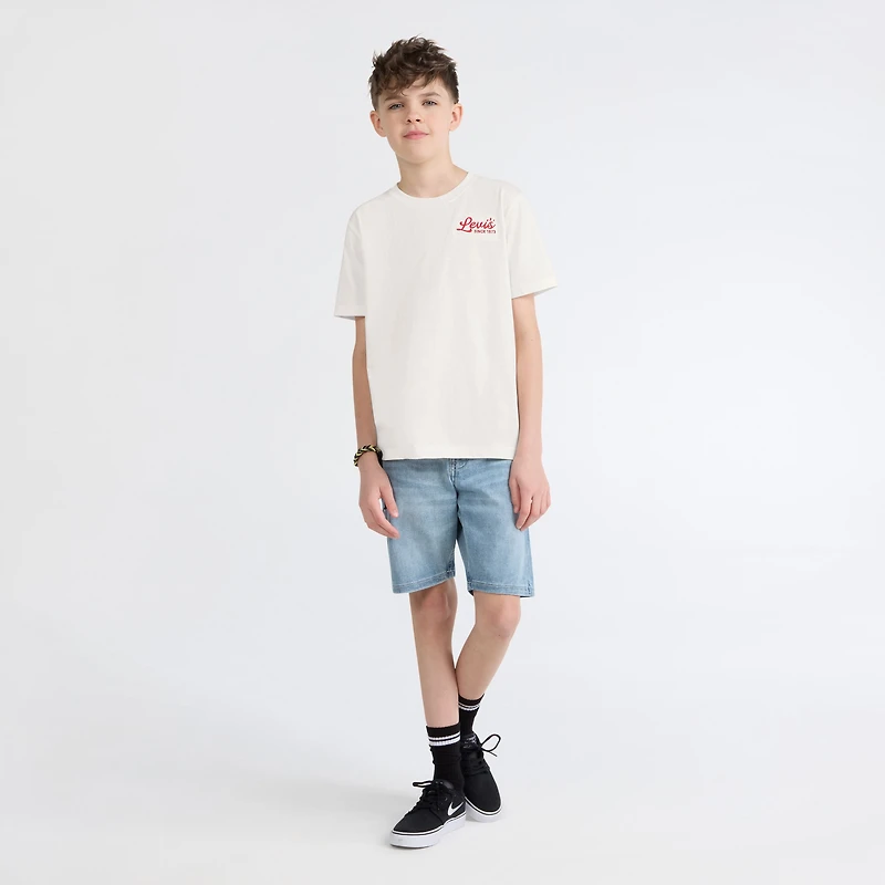 Pizza Loving Bear Tee Big Boys 8-20