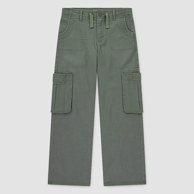 Wide Leg Cargo Big Girls 8-20