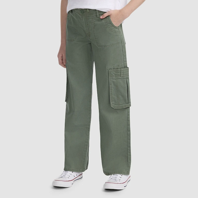 Wide Leg Cargo Big Girls 8-20