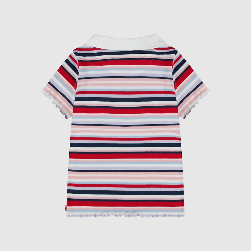 Polo Knit Top Big Girls 7-16