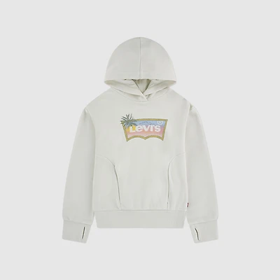 Ombre Batwing Oversized Hoodie