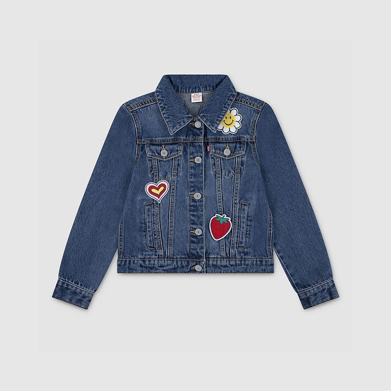 Trucker With Patches Big Girls S-XL