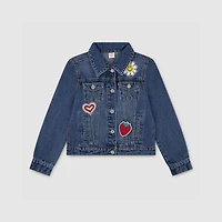 Trucker With Patches Big Girls S-XL