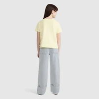 Railroad Stripe Wide Leg Pants