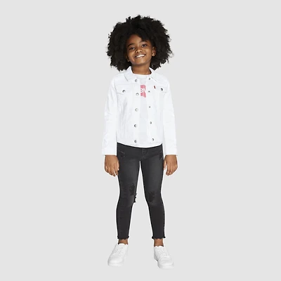 Trucker Jacket Little Girls 4-6X