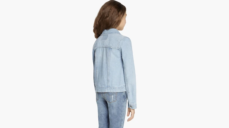 Trucker Jacket Big Girls 7-16