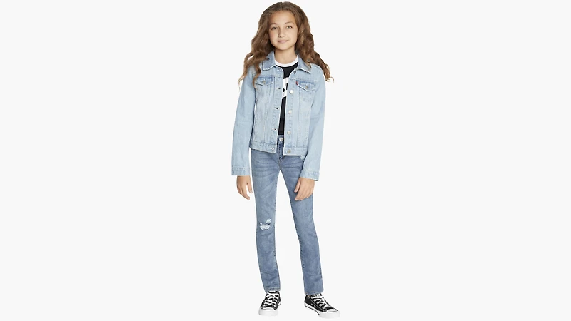 Trucker Jacket Big Girls 7-16