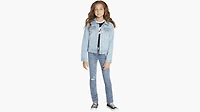 Trucker Jacket Big Girls 7-16