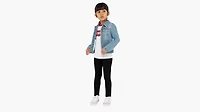 Trucker Jacket Little Girls 4-6