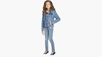 Trucker Jacket Big Girls 7-16