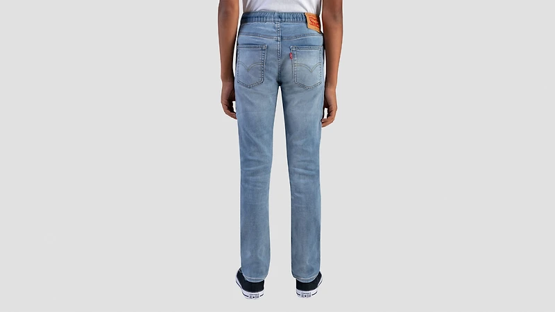 Skinny Fit Pull On Pants Big Boys 8-20