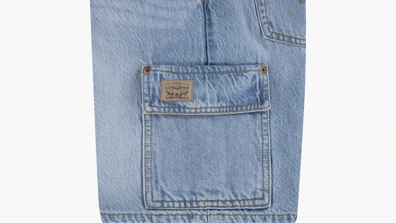 Denim Cargo Shorts Little Boys 4-7