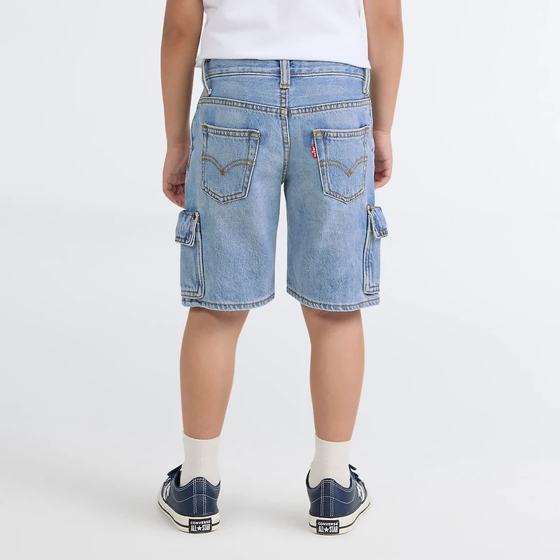 Denim Cargo Shorts Little Boys 4-7