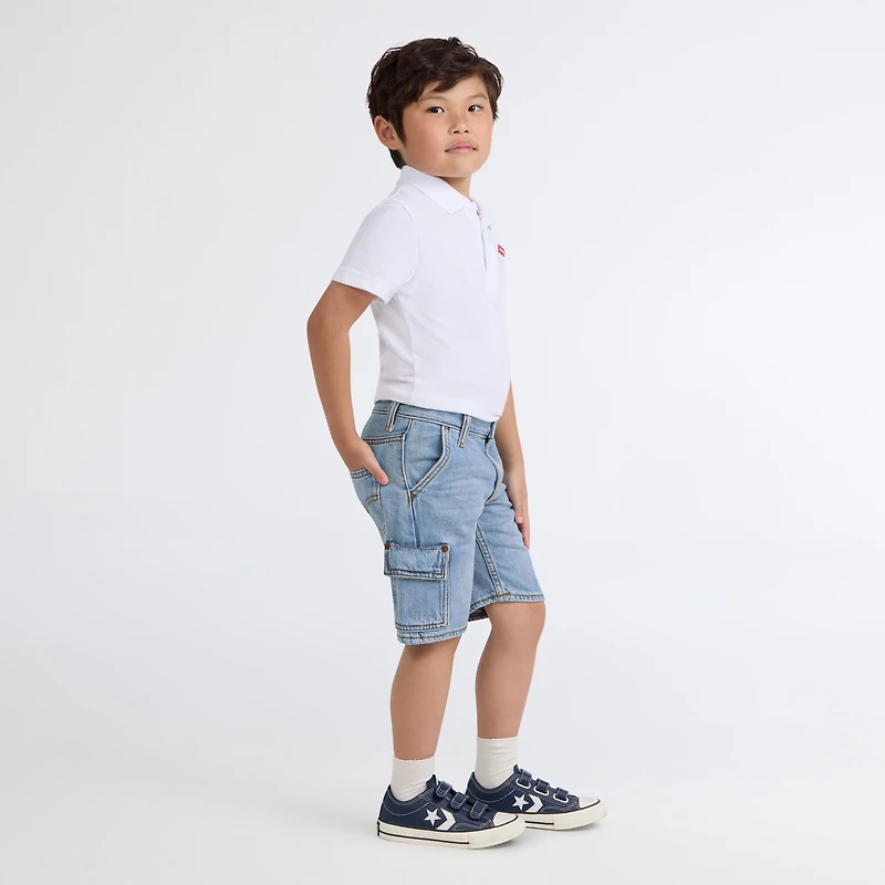 Denim Cargo Shorts Little Boys 4-7