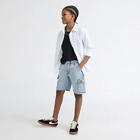 Denim Cargo Shorts Big Boys 8-20