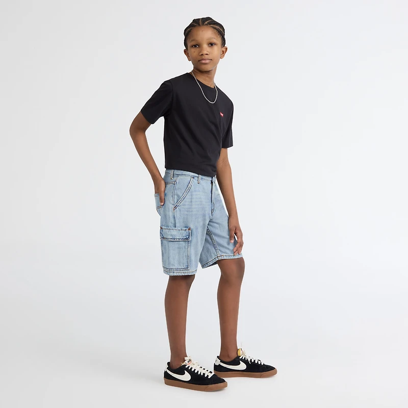Denim Cargo Shorts Big Boys 8-20