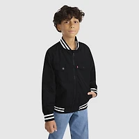 Mesh Lined Bomber Jacket